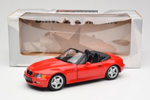 BMW Z3 E36/7 Kabriolet Rdeč UT Models 1:18 180024330 Kovina – slika 8 od 8
