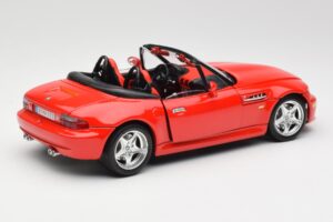 BMW Z3 E36/7 Roadster Rdeč Bburago 1:18 3349 Kovina – slika 3 od 8