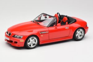 BMW Z3 E36/7 Roadster Rdeč Bburago 1:18 3349 Kovina