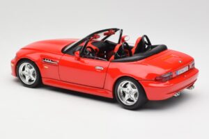 BMW Z3 E36/7 Roadster Rdeč Bburago 1:18 3349 Kovina – slika 7 od 8