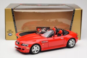 BMW Z3 E36/7 Roadster Rdeč Bburago 1:18 3349 Kovina – slika 8 od 8