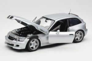 BMW Z3 M Coupe E36/8 Srebrna UT 1:18 80430020856 Kovina – slika 2 od 8