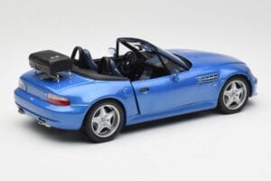 BMW Z3 M Roadster Z Prtljažnikom Modra Metalik UT Models 1:18 20416 Kovina – slika 3 od 8