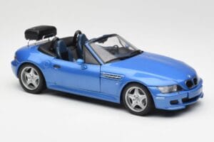 BMW Z3 M Roadster Z Prtljažnikom Modra Metalik UT Models 1:18 20416 Kovina – slika 6 od 8