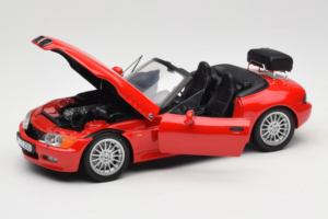 BMW Z3 Roadster 1.9 Rdeč Dealerska Izdaja UT Models 1:18 80439423068 Kovina – slika 2 od 8