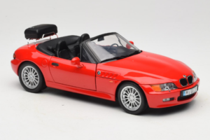 BMW Z3 Roadster 1.9 Rdeč Dealerska Izdaja UT Models 1:18 80439423068 Kovina – slika 6 od 8