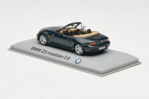 BMW Z3 Roadster 2.8 Temnozelena Minichamps 1:43 80429421514 Kovina – slika 3 od 4