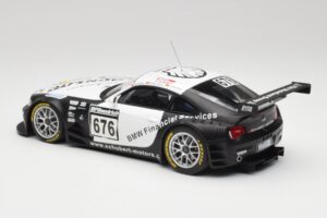 BMW Z4 #676 H. Stuck / J. Hennerici / D. Hurtgen Team Schubert Nürburgring 24 Hours 2006 AUTOart 1:18 80649 Kovina – slika 5 od 6