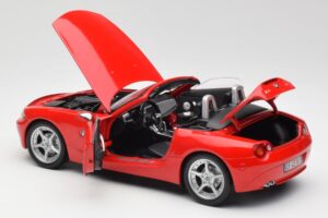 BMW Z4 E85 Roadster Rdeč Bburago 1:18 34046 Kovina – slika 5 od 8