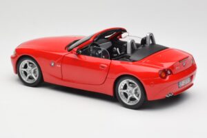 BMW Z4 E85 Roadster Rdeč Bburago 1:18 34046 Kovina – slika 7 od 8