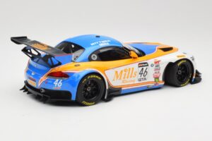BMW Z4 E89 GT3 #46 Mills Racing M. Wittmer / A. Mills Pirelli World Challenge Sprint X-Series 2016 Minichamps 1:18 151162346  – slika 2 od 6