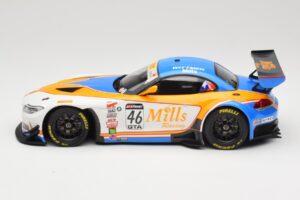BMW Z4 E89 GT3 #46 Mills Racing M. Wittmer / A. Mills Pirelli World Challenge Sprint X-Series 2016 Minichamps 1:18 151162346  – slika 3 od 6