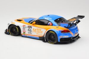 BMW Z4 E89 GT3 #46 Mills Racing M. Wittmer / A. Mills Pirelli World Challenge Sprint X-Series 2016 Minichamps 1:18 151162346  – slika 5 od 6