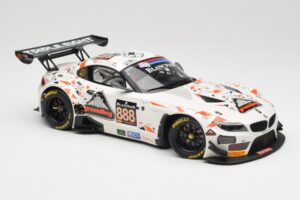 BMW Z4 E89 GT3 #888 Triple Eight Racing L. Mowle / J. Ratcliffe 24 Hours of Spa 2015 Minichamps 1:18 151152388 Kovina – slika 4 od 6