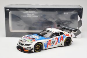 BMW Z4 E89 GT3 #9 Roal Motorsport A. Zanardi / B. Spengler 24 Hours of Spa 2015 Minichamps 1:18 151152309 Kovina – slika 6 od 6