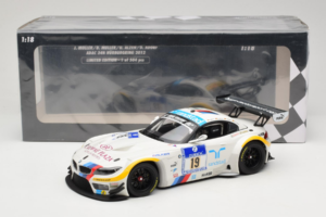 BMW Z4 GT3 #19 Team Schubert J. Muller / D. Muller ADAC 24 Hours Nurburgring 2012 Minichamps 1:18 151122319 Kovina – slika 6 od 6