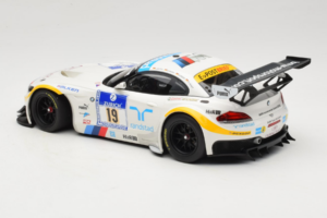 BMW Z4 GT3 #19 Team Schubert J. Muller / D. Muller ADAC 24 Hours Nurburgring 2012 Minichamps 1:18 151122319 Kovina – slika 5 od 6
