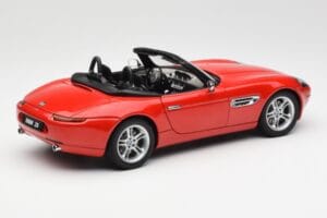 BMW Z8 E52 Rdeč AUTOart 1:18 70513 Kovina – slika 3 od 8