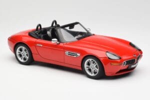 BMW Z8 E52 Rdeč AUTOart 1:18 70513 Kovina – slika 6 od 8