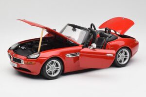 BMW Z8 E52 Rdeč Metalik Bburago 1:18 18-12032 Kovina – slika 2 od 8