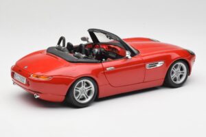 BMW Z8 E52 Rdeč Metalik Bburago 1:18 18-12032 Kovina – slika 3 od 8