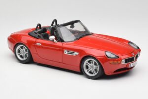 BMW Z8 E52 Rdeč Metalik Bburago 1:18 18-12032 Kovina – slika 6 od 8