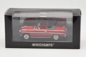 Borgward Isabella Kabriolet Rdeč Minichamps 1:43 400096060 Kovina – slika 4 od 4
