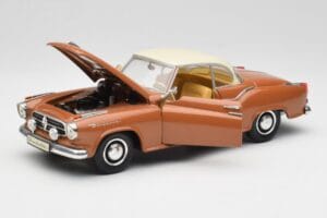 Borgward Isabella Coupe Bronasta Bela Revell 1:18 08982 Kovina – slika 2 od 8