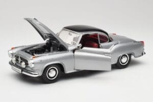 Borgward Isabella Coupe Siv & Črn Revell 1:18 8989 Kovina – slika 8 od 8