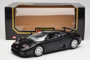 Bugatti EB110 Črn Bburago 1:18 3055 Kovina – slika 8 od 8