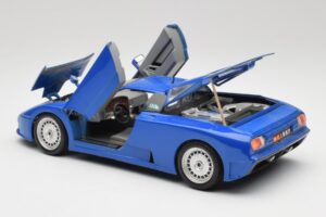 Bugatti EB110 Temno Modra Bburago 1:18 3035-DB Kovina – slika 5 od 8