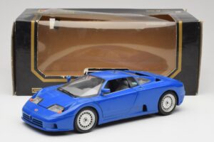 Bugatti EB110 Temno Modra Bburago 1:18 3035-DB Kovina – slika 8 od 8
