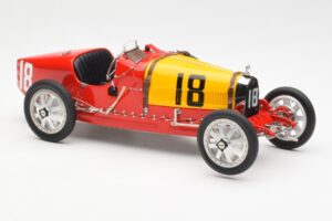 Bugatti T35 National Colors Spain CMC 1:18 M-100-B-016 Kovina – slika 4 od 6