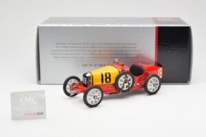 Bugatti T35 National Colors Spain CMC 1:18 M-100-B-016 Kovina – slika 6 od 6