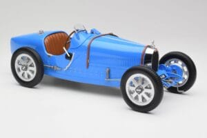 Bugatti Type 35 Modra Norev 1:12 125705 Kovina – slika 4 od 6