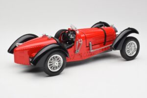 Bugatti Type 55 Rdeč Bburago 1:18 3009 Kovina – slika 2 od 6