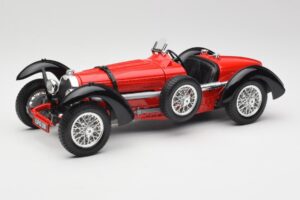 Bugatti Type 55 Rdeč Bburago 1:18 3009 Kovina