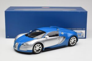 Bugatti Veyron Edition Centenaire Chrome Blue Minichamps 1:18 100110850 Kovina – slika 8 od 8