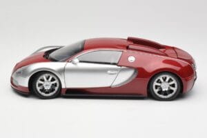 Bugatti Veyron Edition Centenaire Chrome Red Minichamps 1:18 100110851-O Kovina – slika 4 od 8