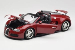 Bugatti Veyron Grand Sport Rdeč Minichamps 1:18 100110832 Kovina – slika 2 od 9