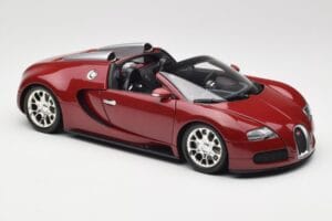Bugatti Veyron Grand Sport Rdeč Minichamps 1:18 100110832 Kovina – slika 7 od 9