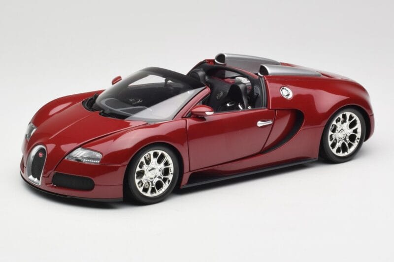 Bugatti Veyron Grand Sport Rdeč Minichamps 1:18 100110832 Kovina