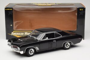 Buick GS 400 Črn American Muscle 1:18 33086 Kovina – slika 8 od 8