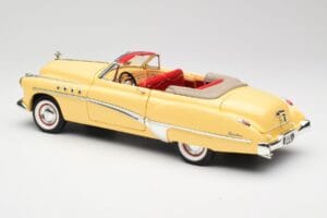 Buick Roadmaster Chrome Yellow Motormax 1:18 23124646-M17 Kovina – slika 7 od 8