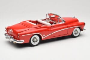 Buick Skylark Kabriolet Rdeč Motormax 1:18 73129 Kovina – slika 3 od 8