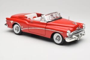 Buick Skylark Rdeč Motormax 1:18 411393-M1 Kovina – slika 6 od 8