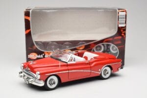 Buick Skylark Rdeč Motormax 1:18 411393-M1 Kovina – slika 8 od 8