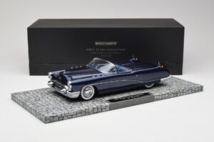 Buick Wildcat I Concept Temno Modra Minichamps 1:18 107141331 Kovina – slika 6 od 6
