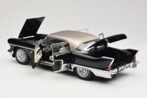 Cadillac Brougham Črn Sun Star 1:18 4001 Kovina – slika 5 od 8