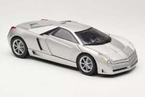 Cadillac Cien Srebrn Hot Wheels 1:18 57296 Kovina – slika 6 od 8